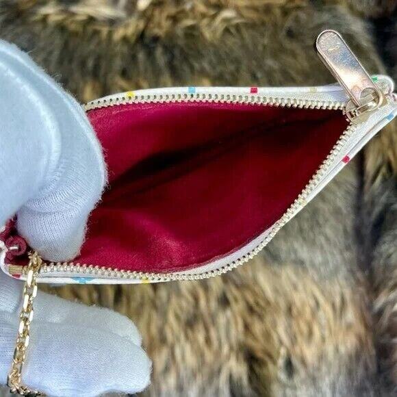 Louis Vuitton Multicolore Monogram Pattern Coated Canvas Wallet Clutch MI1066 - Picture 8 of 13